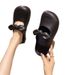 EVA Women's Summer Outdoor Slippers With French Bow Design, Fashionable Soft Sole, Non-slip, Easy Slip-on Sandals_vogvips.com