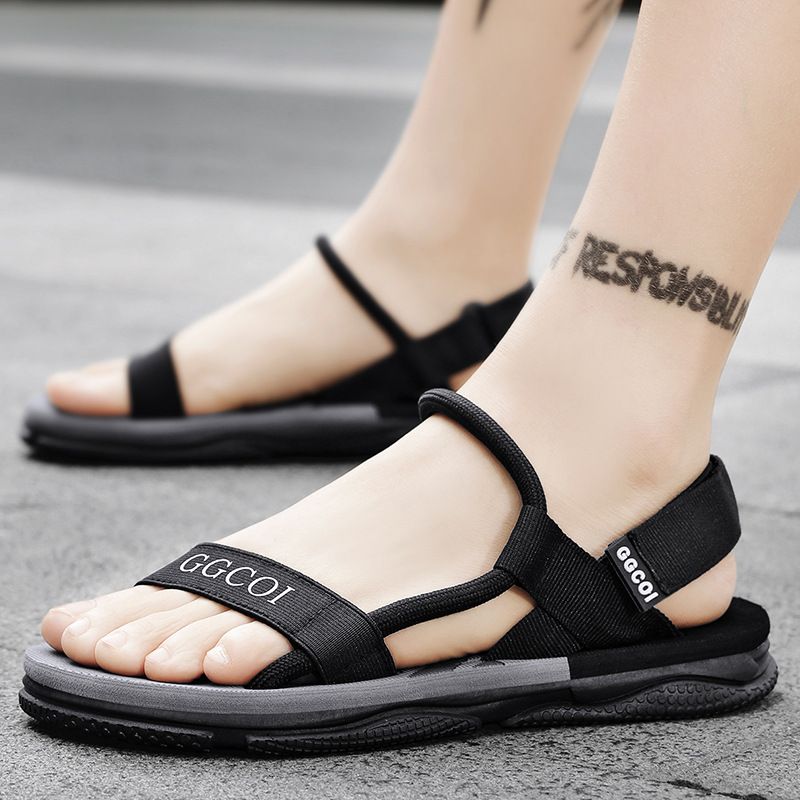 Summer Sandals Dual-use Outdoor Casual Slippers, Slip Resistant Men's Wear, Vietnamese Beach Shoes For Men_vogvips.com