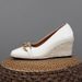 Women’s Shoes Spring And Autumn New Straw Wedge Shoes Women's Retro Square Head Buckle High Heel Shallow Mouth Shoes Rope_vogvips.com