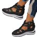 2025 New Fashion Hollow Thick-Soled Wedge Shoes Cross-Border Summer Casual Sandals For Women_vogvips.com