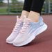 Cross-border Women's New Spring And Autumn Models, Fly-knit Soft-soled Sports Breathable Mesh, Lightweight Casual Shoes,_vogvips.com