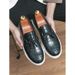 Suitable For All Seasons Summer New Plus Size 47 Fashion Tassel Sneakers Men British Casual Youth Slip-On Loafers_vogvips.com