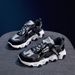Chunky For Women Spring Autumn 2025 New Style Breathable Versatile Casual Shoes Thick Sole White Sneakers Trendy_vogvips.com