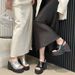 Internet Famous Slope Heel High Heels Sexy Slippers For Women To Wear In Summer. Instagram Damp Sponge Cake Thick Sole_vogvips.com