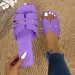 Sandals Women Wedges Slippers Slides Summer Beach Shock Absorption Waterproof Breathable Footwear Women's Luxury Shoes_vogvips.com