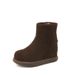 Thick-Soled For Women 2025 Autumn Winter New Rubber Fleece-Lined Soft Sole Warm Outdoor Slip-On Fluffy Shoes_vogvips.com