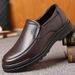 European Warm Series Business Formal 2025 New British Style Comfortable Soft Sole Casual Genuine Leather Men's Fleece Lined Cotton Shoes_vogvips.com