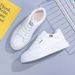 Women's White Sneakers Casual Breathable Slip-On Shoes Lightweight Comfortable Walking Shoes For Women_vogvips.com