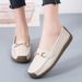 New Spring Single Shoes Women Fashion Flat Bean Shoes Women All Match Casual Women's Shoes_vogvips.com