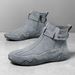 Retro Style Martin Boots Men's Leather Large Size Men's Shoes High Top Wear-resistant Outdoor Casual Shoes_vogvips.com