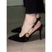 2026 Spring And Autumn Popular Design French Style Non-Slip High Heels Top Quality Women, Comfortable For Long Standing, Thin Heel_vogvips.com