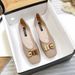 Genuine Square Toe Low Heel Single Shoes For Women Autumn Winter New Metal Buckle Shallow Mouth Leather Grandma_vogvips.com