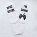 Mid-tube socks Creative sports socks sole letter non-slip dispensing game socks_vogvips.com
