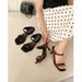 Weiwei Lady 2026 Elegant Square-Toed European And American Style High Heels, Sexy Leopard Print Slip-On Sandals For Women_vogvips.com