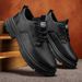 Men's Shoes, Suits, Leather Shoes, Autumn British-Style Business Formal Wear For Work And Leisure_vogvips.com