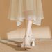 Women's Shoes One Piece Buckle Waterproof Platform Shinning Elegant Mary Jane Chunky Heel Pumps Adjustable Buckle Comfortable Square Toe High Heels_vogvips.com