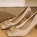 Square Buckle Chunky Heel High-heeled Women, Comfortable For The Feet, 2026 Spring And Autumn New Versatile Square Toe_vogvips.com