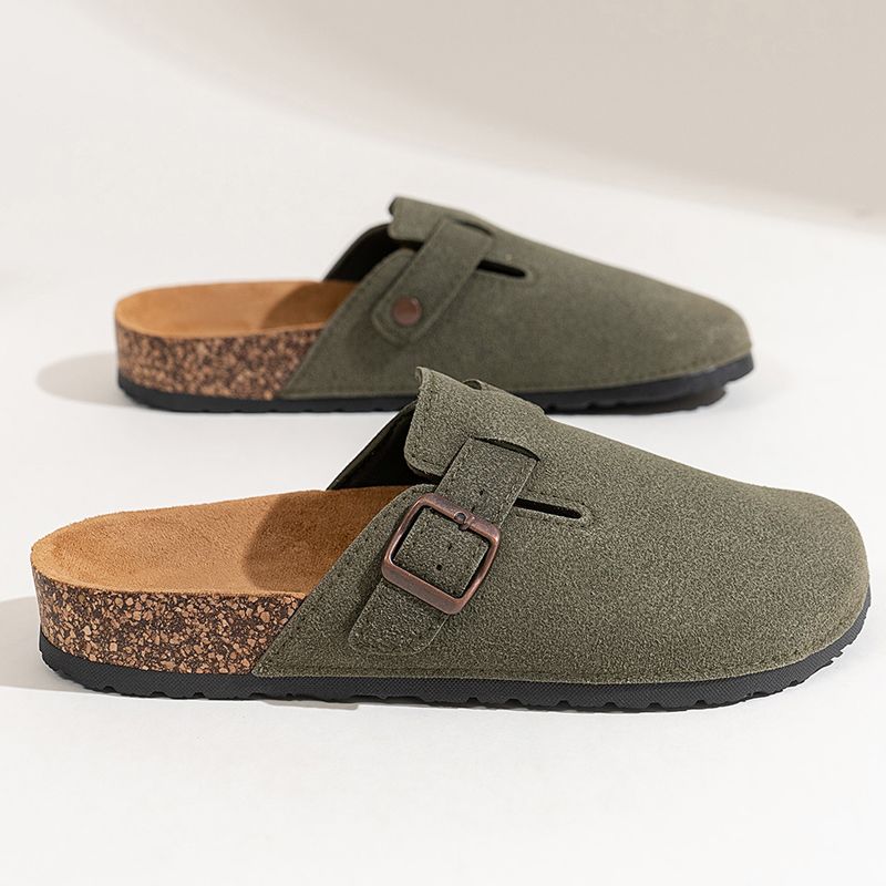 Men's Toe-Toe Slippers, Fashionable And Versatile, Thick-Soled, Wear-Resistant, Soft-Soled, Slip-On Casual Sandals_vogvips.com