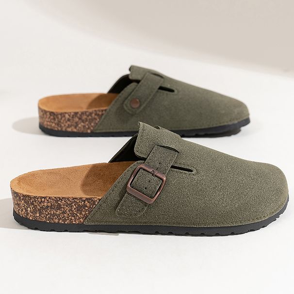 Men's Toe-Toe Slippers, Fashionable And Versatile, Thick-Soled, Wear-Resistant, Soft-Soled, Slip-On Casual Sandals_vogvips.com