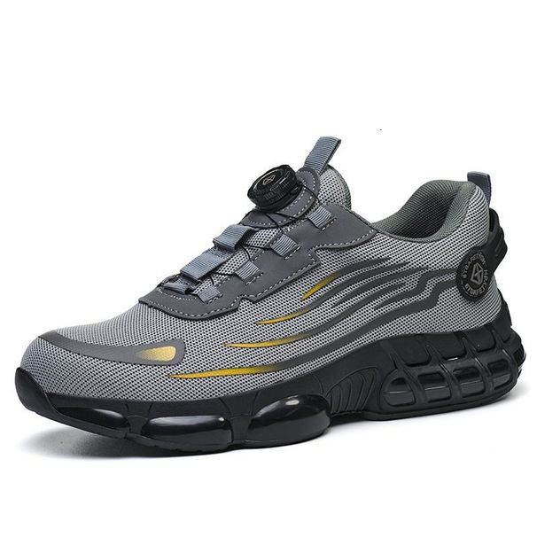 Mens Fashion Rotary Buckle Athletic Sneakers No Tie Design Durable Non Slip Outsole For Daily Commute And Outdoor_vogvips.com