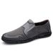 Men's Net Shoes Casual Soft Sole The Elderly Father Shoes Casual Men's Shoes Round Head Lace-up_vogvips.com