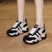 INS Korean Version New Dad For Women 2024 Autumn Student Sports Running Casual Thick Sole Height Increasing Shoes JC8821_vogvips.com