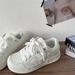 Platform White Sneakers For Women Versatile Student Ins Style Casual Women's 2025 Spring Autumn New Bread Shoes_vogvips.com