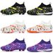 Cross-Border High-Top 5A Football TF Turf Artificial Top Quality Grass AG Cleats Leather Soccer For Men, Women, Children, Teenagers,_vogvips.com