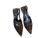 High-end Niche Leopard Print High-heeled Hoe For Women, 2024 Pring/ummer New Vintage Elegant Tiletto Pointed_vogvips.com