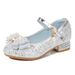 2026 Spring Autumn Princess And Leather Soft Sole Little Girls' High Heels Children's Crystal Single Shoes For Young Gir_vogvips.com