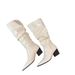 Spicy Girl Pointed Toe Ruched Women Long Tube Riding High Over-the-Knee 2025 New Thick Heel Slouch Boots_vogvips.com