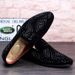 Movechain Arrive Men's Genuine Leather Loafers Casual Shoes Fashion Mens Rhinestone Driving Shoes Man Flats Dress Wedding Shoes_vogvips.com