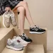 free Shipping Women Men Running Sneakers Sports Black Grey Brown Casual Shoes Breathable Runners Trainers Mens 574_vogvips.com