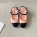 Early Spring New Color-Blocked Flat Mary Jane Shoes With A Single Strap, 2026 High-End Version, Small New-Style_vogvips.com
