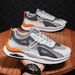 Sports 2024 New Mesh Breathable Casual Korean Version Fashionable And Trendy Travel Lightweight Running Men's Shoes_vogvips.com
