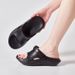 2025 New Men's Shoes Driving, One Shoe, Two Slippers Use, Lightweight Arch, Soft Sole, Thick Soled Sandals For Outdoor_vogvips.com