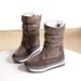 Winter New Fashion Thickened Wool Waterproof Non-Slip Warm Ski Lightweight Mid-Calf Cotton Shoes Women's Snow Boots_vogvips.com