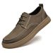 Men's Irst-layer Cowhide Casual Board Shoes, One-pedal Large-size Sports Single Shoes Men's Shoes Casual Leather Shoes Men's_vogvips.com
