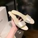 Grape Mom's Style British Elegant Silk Strappy High Heels Kitten Heel Genuine Leather Sandals for Women Summer_vogvips.com