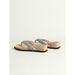 Flip-flops Women Wear 2026 New Versatile Korean Version Of Polka Dot Wedge Heel Thick-bottomed Holiday Wind Toe Cool Slippers In Summer_vogvips.com
