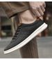Rubber Soft Sole Men's Shoes First Layer Cowhide Leather Board Shoes Low Top High Value Men's Leisure_vogvips.com