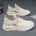 Men's Breathable Mesh Sneakers For Summer - Lightweight Casual Running Shoes With Soft Rubber Sole, Round Toe Design Lightweight Slip_vogvips.com