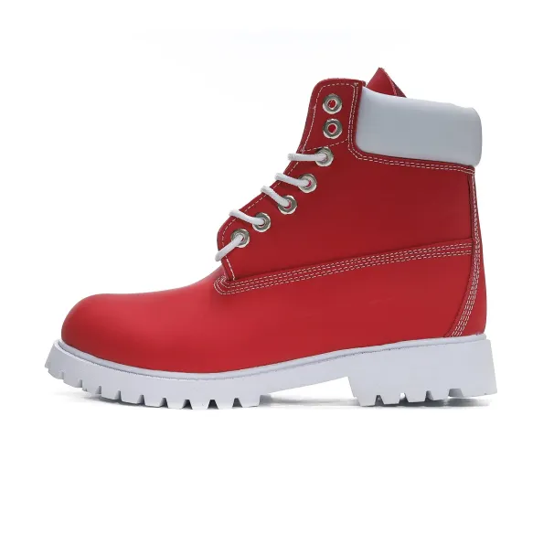 Ankle Boots For Mens Womens Classic Paltform Booties Brown Black Leather Work Out Casual Hiking Shoes Man_vogvips.com