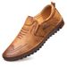Euro Step 2025 Spring And Autumn Hand-sewn Casual Men's Leather Soft Sole Single Shoes 521_vogvips.com