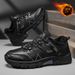 Autumn And Winter Outdoor Men's Shoes, Waterproof, Anti-Slip, Wear-Resistant Hiking Shoes, Warm With Fleece Lining For M_vogvips.com