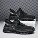 Euro Step Summer Breathable Thin Men's Running Soft Sole Lightweight Sports Casual Shoes Large Mesh Hollow Design_vogvips.com