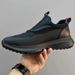 Euro Step New Casual Sports Low-top Soft Comfortable Breathable Trendy Slip-on Thick-soled Men's Shoes_vogvips.com