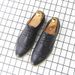 Euro Step 2025 Spring Breathable Leather Men Brogue Business Formal Youth Versatile Fashion Men's Single Shoes_vogvips.com