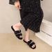 Korean Style Autumn And Winter Fur Slippers For Women To Wear As Outerwear 2024 New Style Flip Flops Plush_vogvips.com