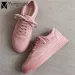 Ladies Pink Espadrilles Oxford Shoes Woman Tenis Creepers Platform Flats Girls Loafers White Leather Moccasins Height_vogvips.com